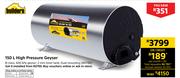 Builders 150L High Pressure Geyser