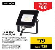 Lightworx 10W LED Floodlight