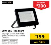 Lightworx 20W LED Floodlight