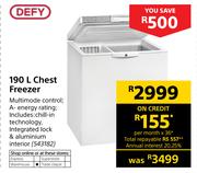 Defy 190Ltr Chest Freezer