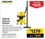 Karcher 1400W Vacuum Cleaner WD3