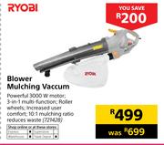 Ryobi Blower Mulching Vacuum