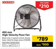 Goldair 450mm High velocity Floor Fan