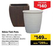 Nikie/Toti Pots-Each
