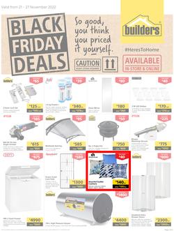 Builders Zambia : Black Friday Deals (21 November - 27 November 2022), page 1