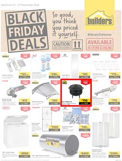 Builders Zambia : Black Friday Deals (21 November - 27 November 2022), page 1