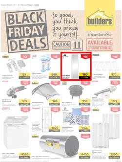 Builders Zambia : Black Friday Deals (21 November - 27 November 2022), page 1