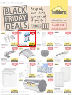 Builders Zambia : Black Friday Deals (21 November - 27 November 2022), page 1