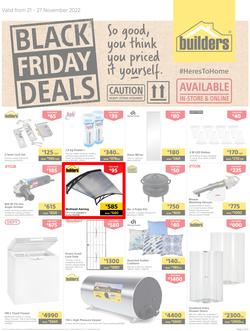 Builders Zambia : Black Friday Deals (21 November - 27 November 2022), page 1