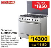 Goldair 5-Burner Electric Oven GGEO-760S