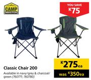 Camp Master Classic Chair 200- Each