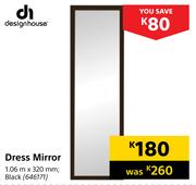 Designhouse Dress Mirror- 1.06 m x 320 mm