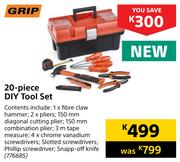 Grip 20-Piece DIY Tool Set