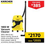 Karcher 1400 W Vacuum Cleaner WD3