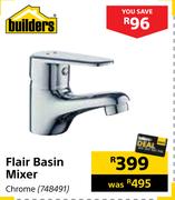 Builders Flair Basin Mixer Chrome