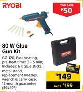 Ryobi 80W Glue Gun Kit