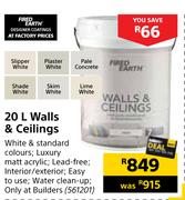 Fired Earth Walls & Ceilings-20L