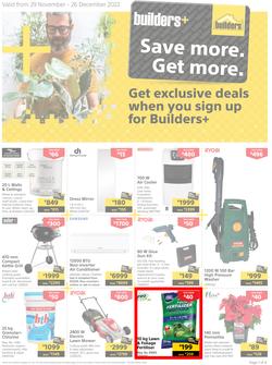 Builders : Save More, Get More (29 November - 26 December 2022), page 1