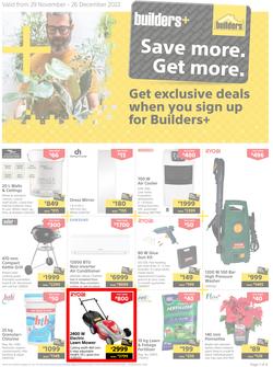 Builders : Save More, Get More (29 November - 26 December 2022), page 1