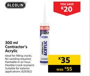 Alcolin Contractor's Acrylic-300ml