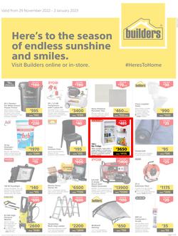 Builders Lusaka & Makeni : Here's To The Season Of Endless Sunshine And Smiles (29 November - 02 January 2023), page 1