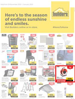 Builders Lusaka & Makeni : Here's To The Season Of Endless Sunshine And Smiles (29 November - 02 January 2023), page 1