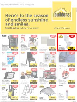 Builders Lusaka & Makeni : Here's To The Season Of Endless Sunshine And Smiles (29 November - 02 January 2023), page 1