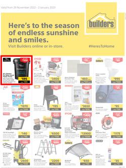 Builders Lusaka & Makeni : Here's To The Season Of Endless Sunshine And Smiles (29 November - 02 January 2023), page 1