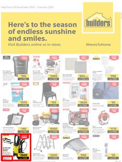Builders Lusaka & Makeni : Here's To The Season Of Endless Sunshine And Smiles (29 November - 02 January 2023), page 1