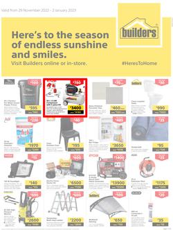 Builders Lusaka & Makeni : Here's To The Season Of Endless Sunshine And Smiles (29 November - 02 January 2023), page 1