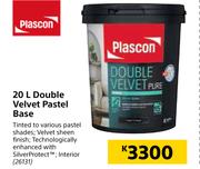 Plascon Double Velvet Pastel Base-20L