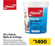 Plascon Polvin Walls & Ceilings-20L