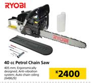 Ryobi 40cc Petrol Chain Saw