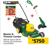 Trim Tech Mower & Trimmer Combo