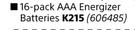 Energizer Penlight AAA Batteries-16's Per Pack