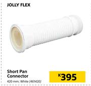 Jolly Flex 420mm Short Pan White Connector 