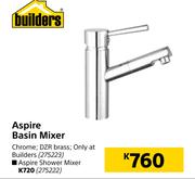 Builders Aspire Basin Mixer