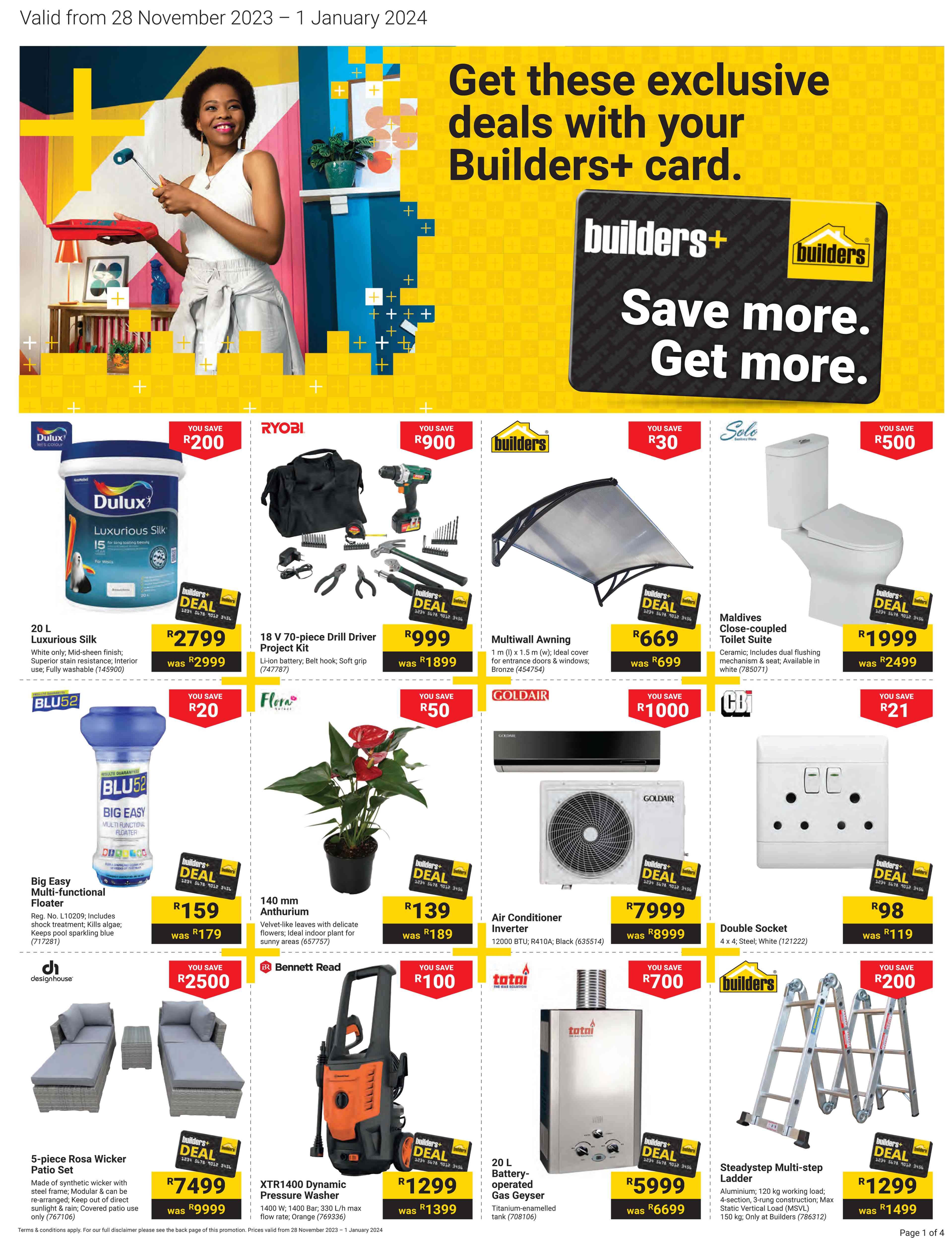 DIY Specials Catalogue SA Promotional Leaflets Builders