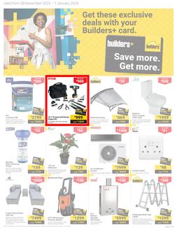 Builders : Save More, Get More (28 November - 01 January 2024), page 1