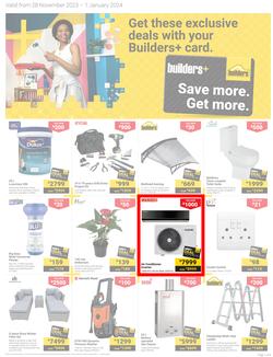 Builders : Save More, Get More (28 November - 01 January 2024), page 1