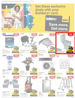 Builders : Save More, Get More (28 November - 01 January 2024), page 1