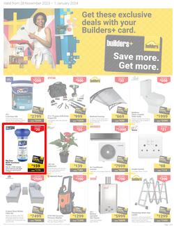 Builders : Save More, Get More (28 November - 01 January 2024), page 1