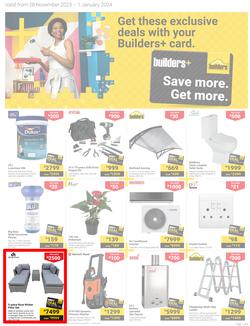 Builders : Save More, Get More (28 November - 01 January 2024), page 1