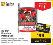 Garden Master 30 dm3 Premium Potting Soil