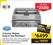 Alva 4 Burner Mojave Drop In Gas Barbeque