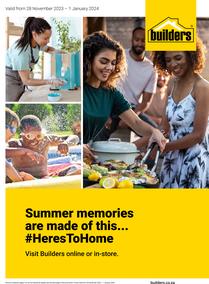 Builders : Summer Memories Are Made Of This (28 November - 01 January 2024)