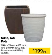 Nikie/Toti Pots-Each
