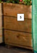 Wooden Planter Box Small-390mm x 350mm x 390mm