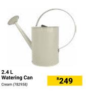 2.4L Watering Can Cream