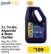 Pool Brite 2L Tru Blu Algaecide & Water Clarifier